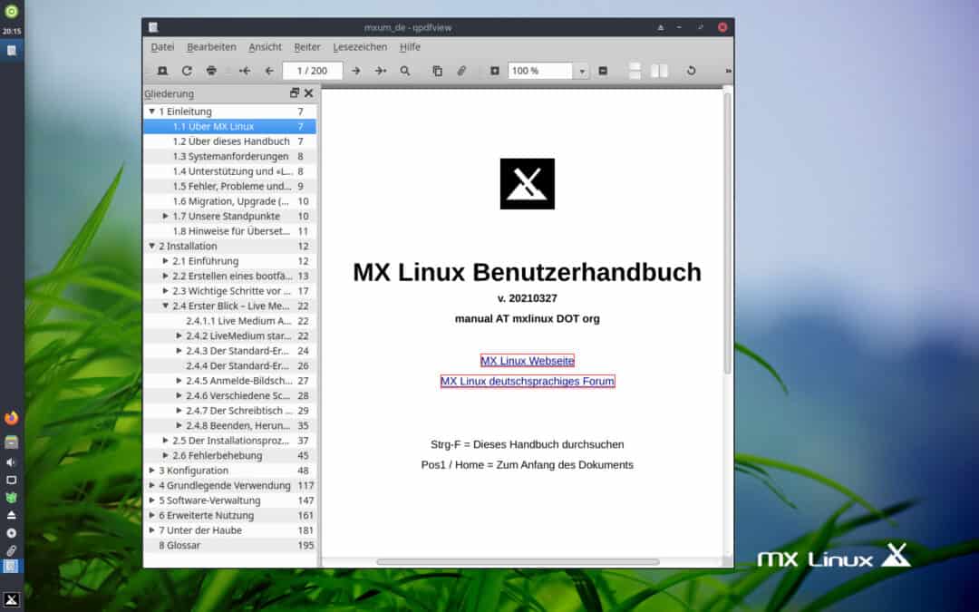 Neues MX Linux Handbuch